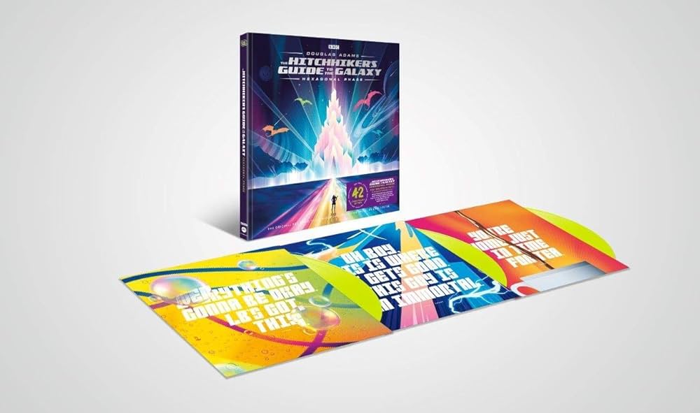 英2discs LP Douglas Adams The Hitchhikers Guide To The Galaxy Quintessential Phase (2LP) HITCHHIKERS05 BBC, Demon Records /01300 英2discs LP Douglas Adams The Hitchhikers Guide To The
